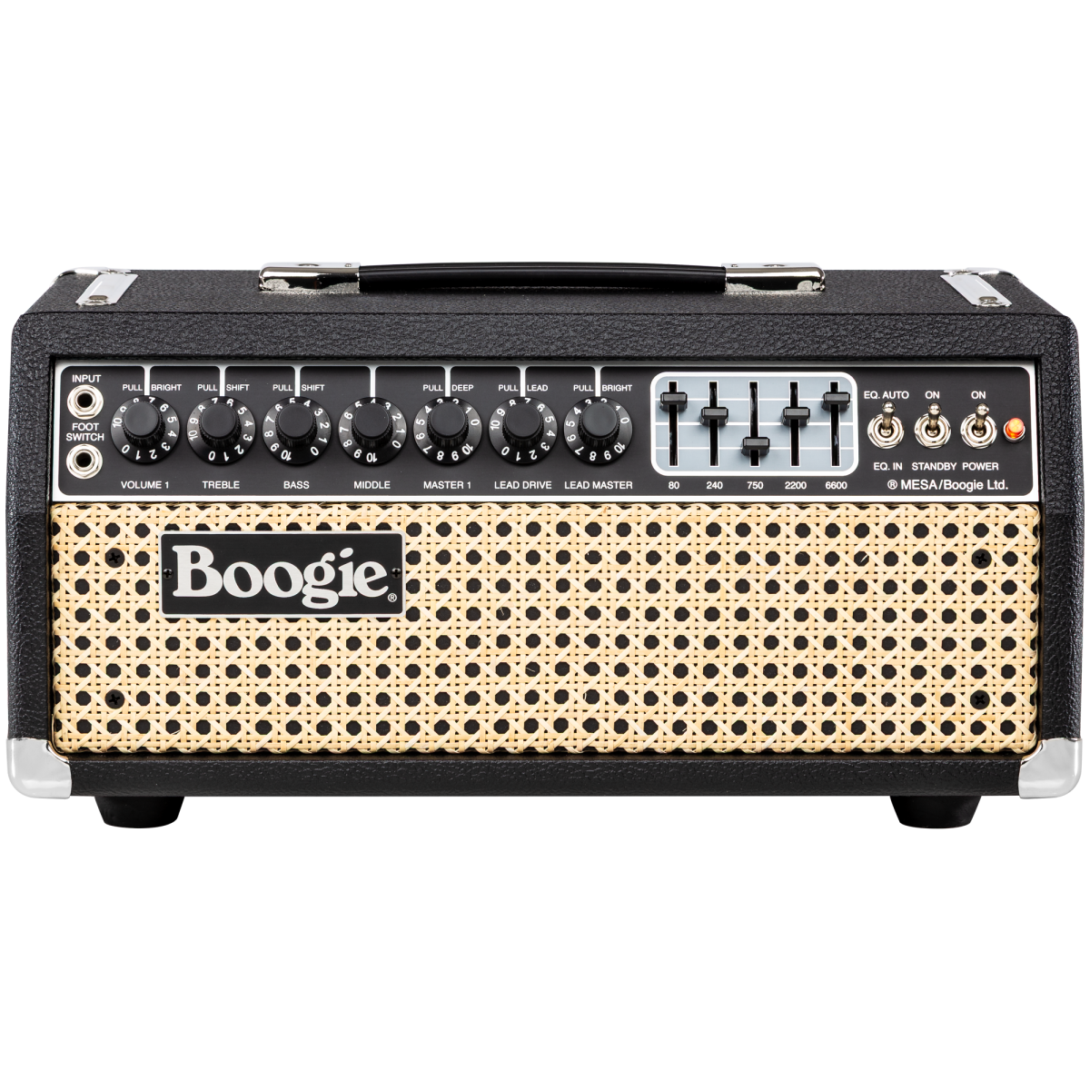 Mesa Boogie Mark IIC+ HRG Guitar Head Wicker Front | Killerburst