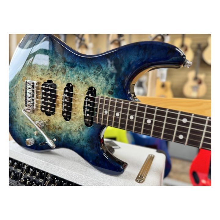 ESP Original Japan Snapper CTM Nebula Blue Burst