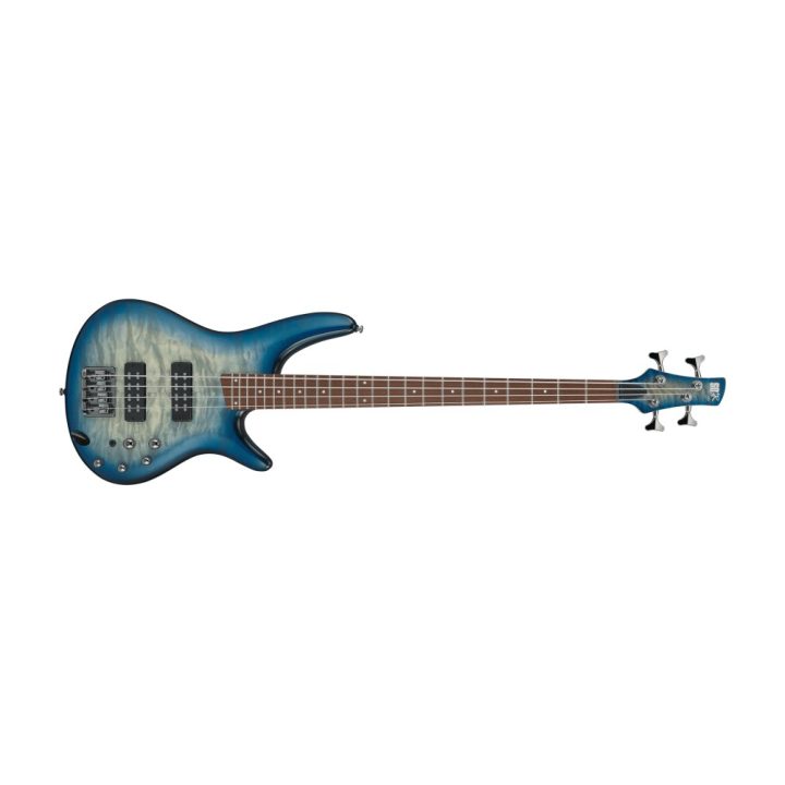 Ibanez SR400EQM 4-String Bass Stained Cosmic Blue Starburst