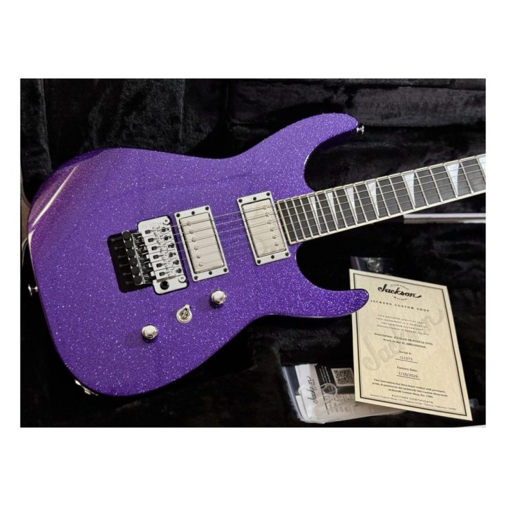 Jackson USA Custom Shop Soloist SL2H Purple Sparkle (373)
