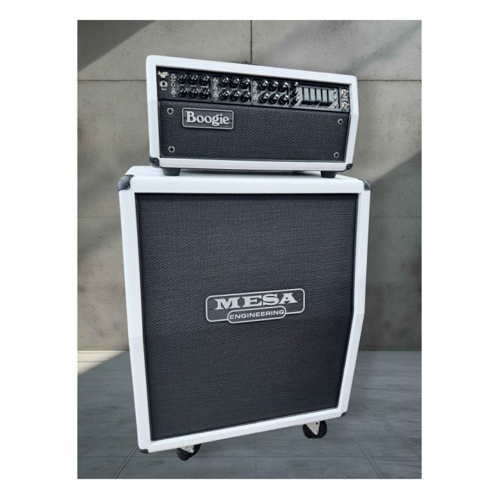 Mesa Boogie 2x12 Vertical Rectifier Cabinet Custom Configured Hot White Bronco