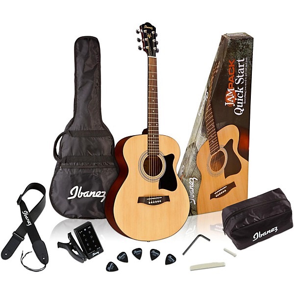 Ibanez IJVC50-OPN Grand Concert Acoustic JamPack